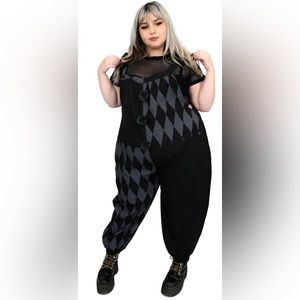 Foxblood Side Show Overalls NWT